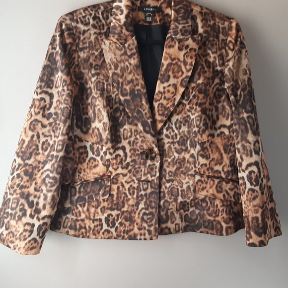 Louben Leopard Print Jacket | Made in Canada | 10 - Picture 3 of 10